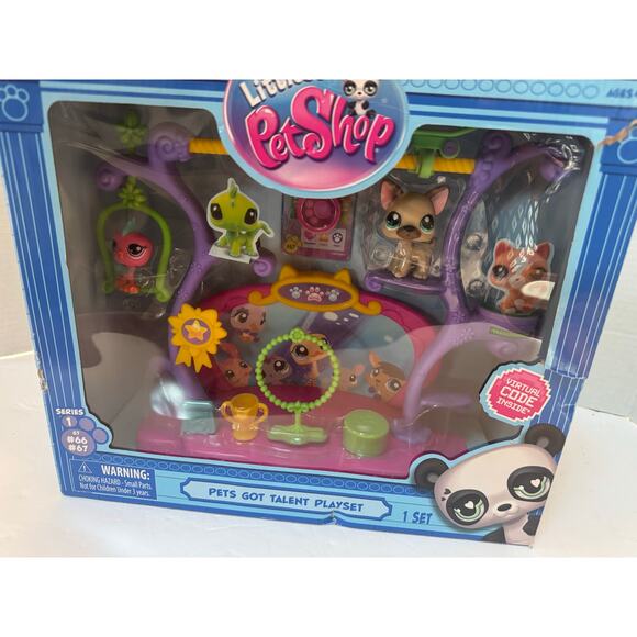 Littlest Pet Shop Pets Got Talent Play Set – Gen 7, Pets #66 & #67 - Picture 3 of 6